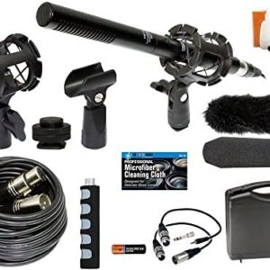 Professional Advanced Broadcast Microphone and Accessories Kit