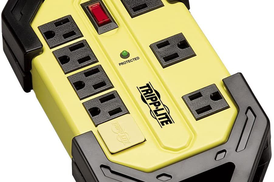 Tripp Lite 8 Outlet Industrial Safety Surge Protector Power Strip, 12ft